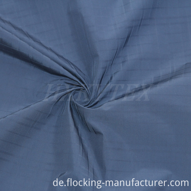 Shadow Riptop Memory Polyester Fabric for Men's Jacket or Wind Coat